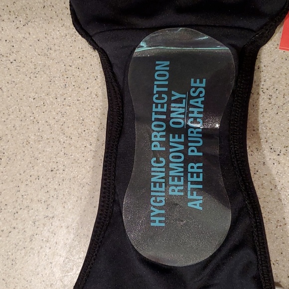 Seafolly, Separate Belted Hipster Bikini Bottom, Black/White, Size US 12 - Picture 7 of 8